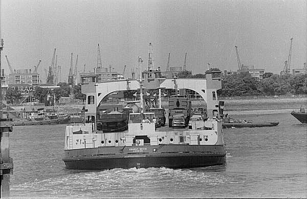 Woolwich Free Ferry, Ernest Bevin.