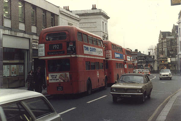 Last day of buses in Greens end