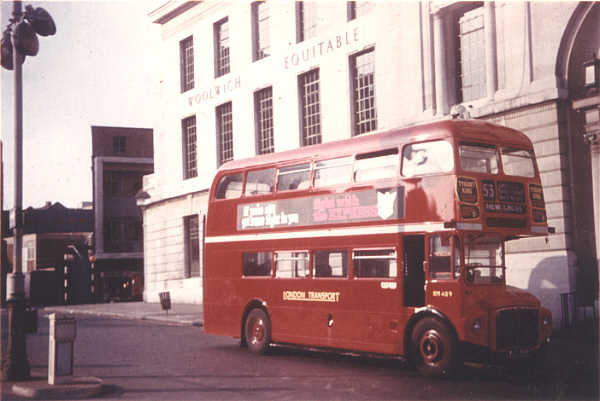 53 General Gordon Place. Outside Woolwich HQ