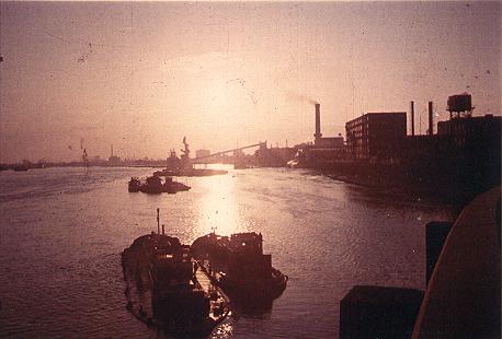 Sunset over the Thames